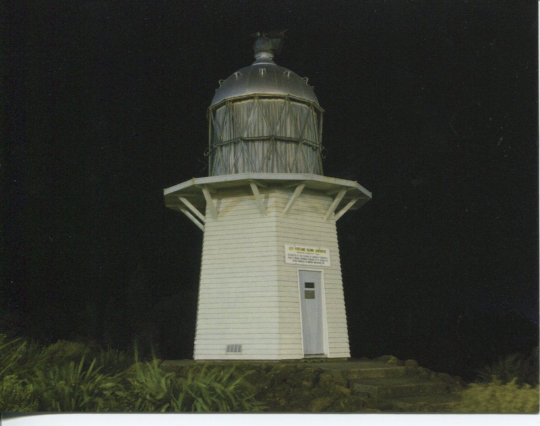 New Zealand Lighthouse - Portland Island old (K 3970)